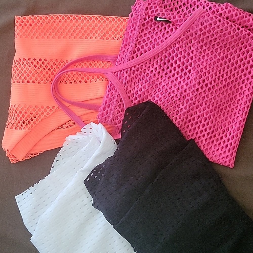 4 netted shirts
